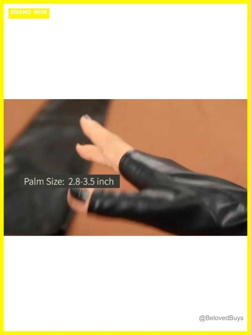Faux Leather Arm Warmers Fingerless Gloves Halloween Costume Cosplay Long